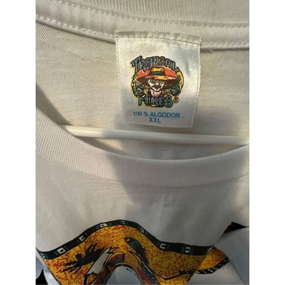 Vintage Single Stitch Men’s XXL 2XL Tropical Mike Cancun Shirt 90’s Y2K - Picture 3 of 3